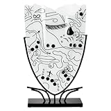 Artisanat unique : chaque vase est unique grâce aux murs intérieurs peints à la main qui apportent une touche individuelle et artistique.