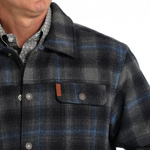 Cinch Men's Plaid Twill Jacket4