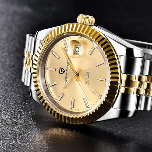 Image of Pagani Design Men's Watch Automatic Watch Japanese Automatic Movement Classic Timepiece Sapphire Crystal 100m Water Resistance Luminous Business Men's Watch