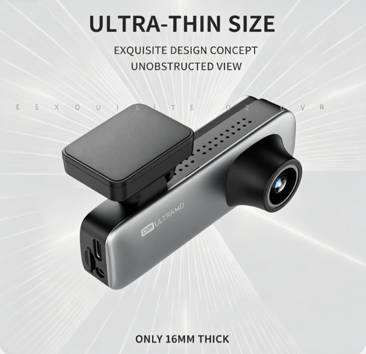 Image of BLEAT AI CAR DASHCAM|Super Capacitor| STARVIS2 |4K| OBD connectivity|Parking Monitoring|8MP Camera (AI DASHCAM (4K+2K))