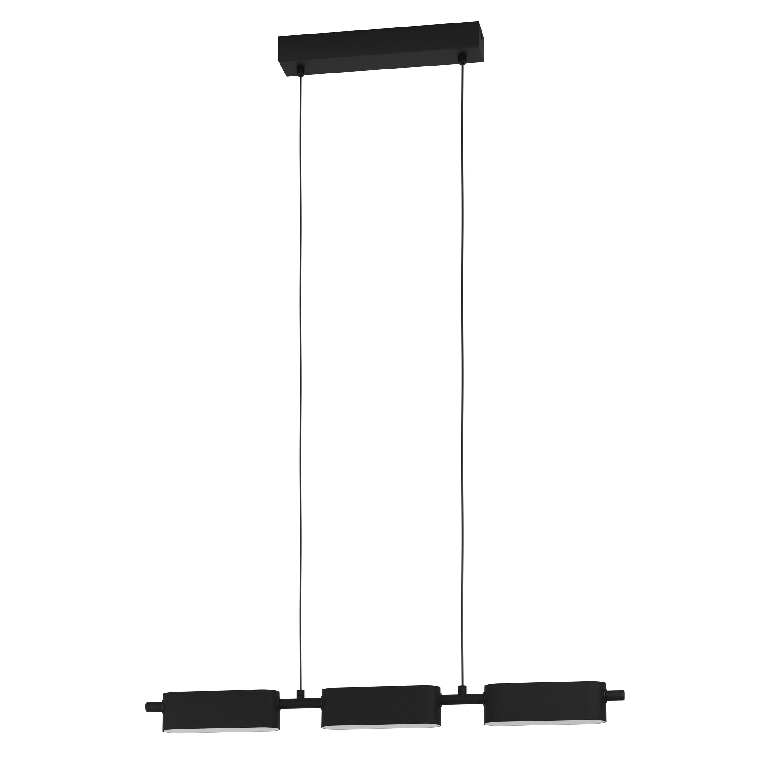 Eglo LED Pendant Lighting Rovira, dimmable Minimalist Ceiling Light Fitting Made of Metal and Plastic