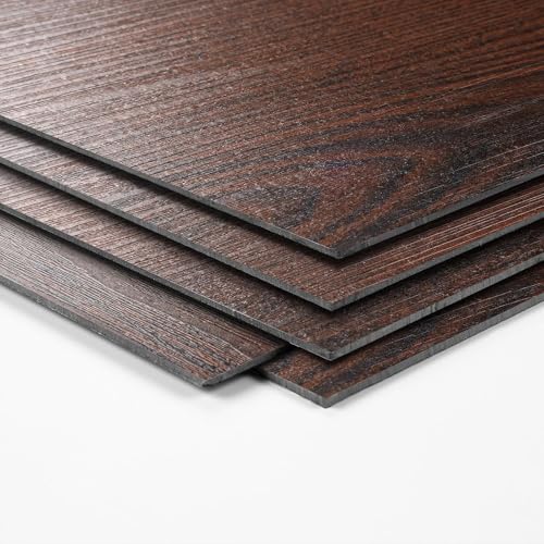 Carreaux de sol en vinyle autocollants imperméables cuisine PVC imitation bois