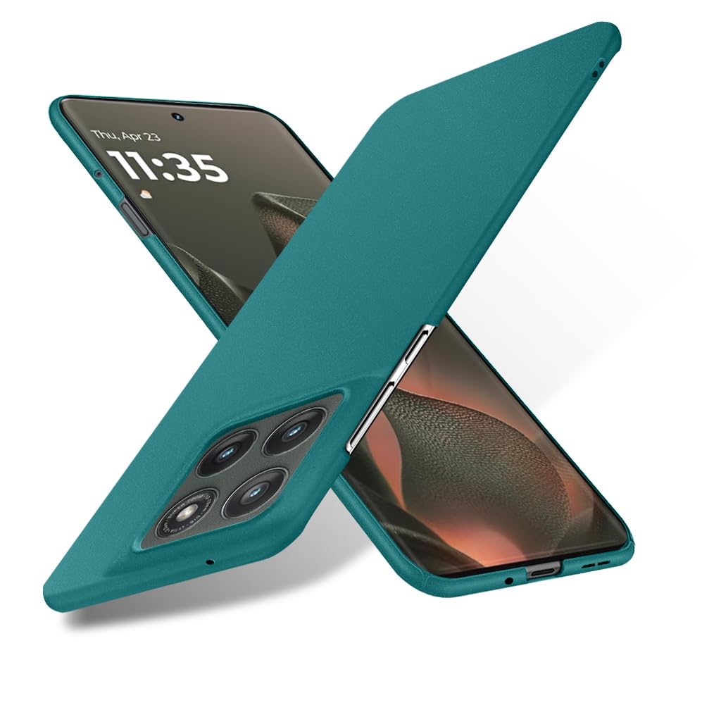 Bastmei for Motorola Moto Edge 2025 Case, Minimalist Phone Cases Extremely Light Ultra-Light Super Slim Thin Camera Protection Hard PC Cover for