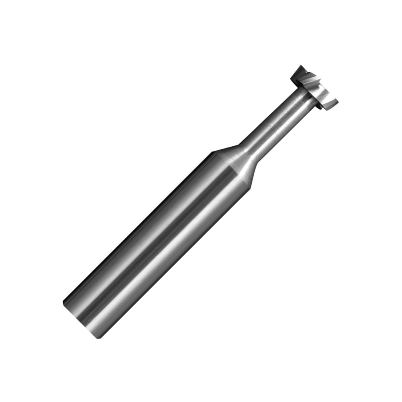 Frez palcowy do rowków HRC55 z węglików spiekanych, chwyt 4-12 mm, frez palcowy typu T - 1 szt.(D8x1xd8x50l Steel)