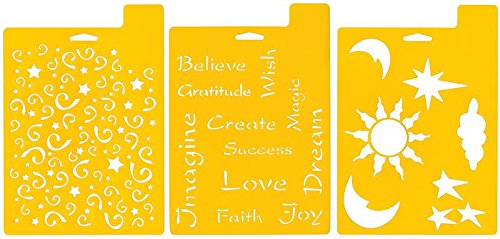 Delta CreativeStencil, 7 by 10-Inch, Imagine