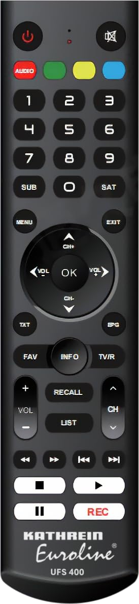 KATHREIN UFS 400 – HD Sat-Receiver, PVR, HDMI, SCART – Schwarz