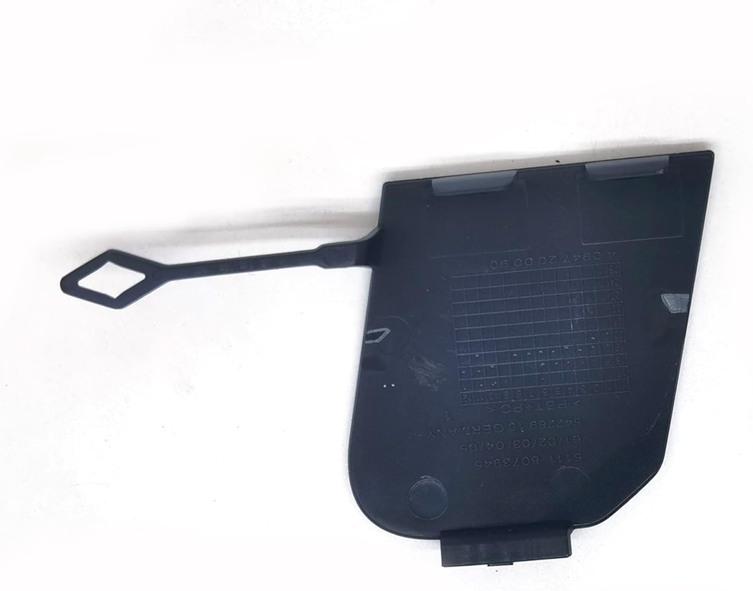 Rear Tow Cover for 19-22 BMW 7 Series M Aerodynamics Fit 730i 730d 740i 740d 750i 750d 760i 730Li 740Li 750Li 760Li 2019 2020 2021 2022 Bumper Towing Hook Eye Cap 51118745836 (Black)