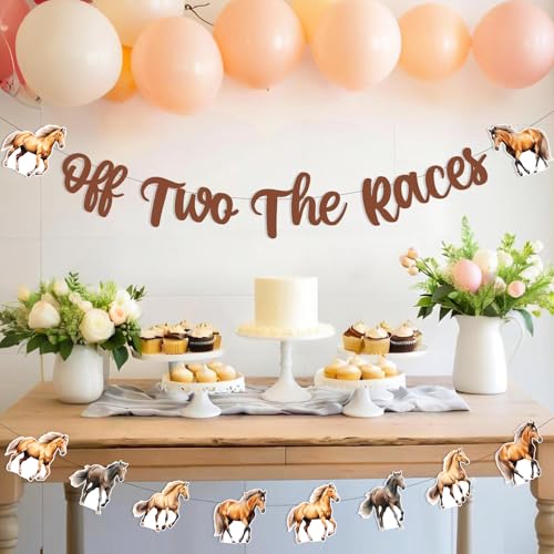 Kit kit déco anniversaire 2 ans cheval installation murale facile - 2