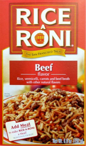 Snapklik.com : Rice-A-Roni BEEF Flavor 68oz