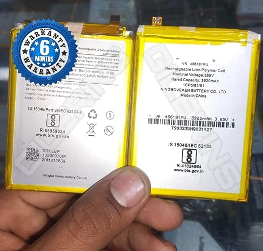 Image of Original Z66 Battery for Lava Z66 Battery with 6 Month Warranty** (EE137)