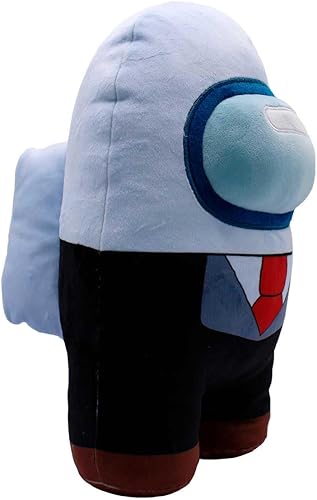 Miniatura 6 de Peluche Among Us Mega de 12 pulgadas (blanco con esmoquin)