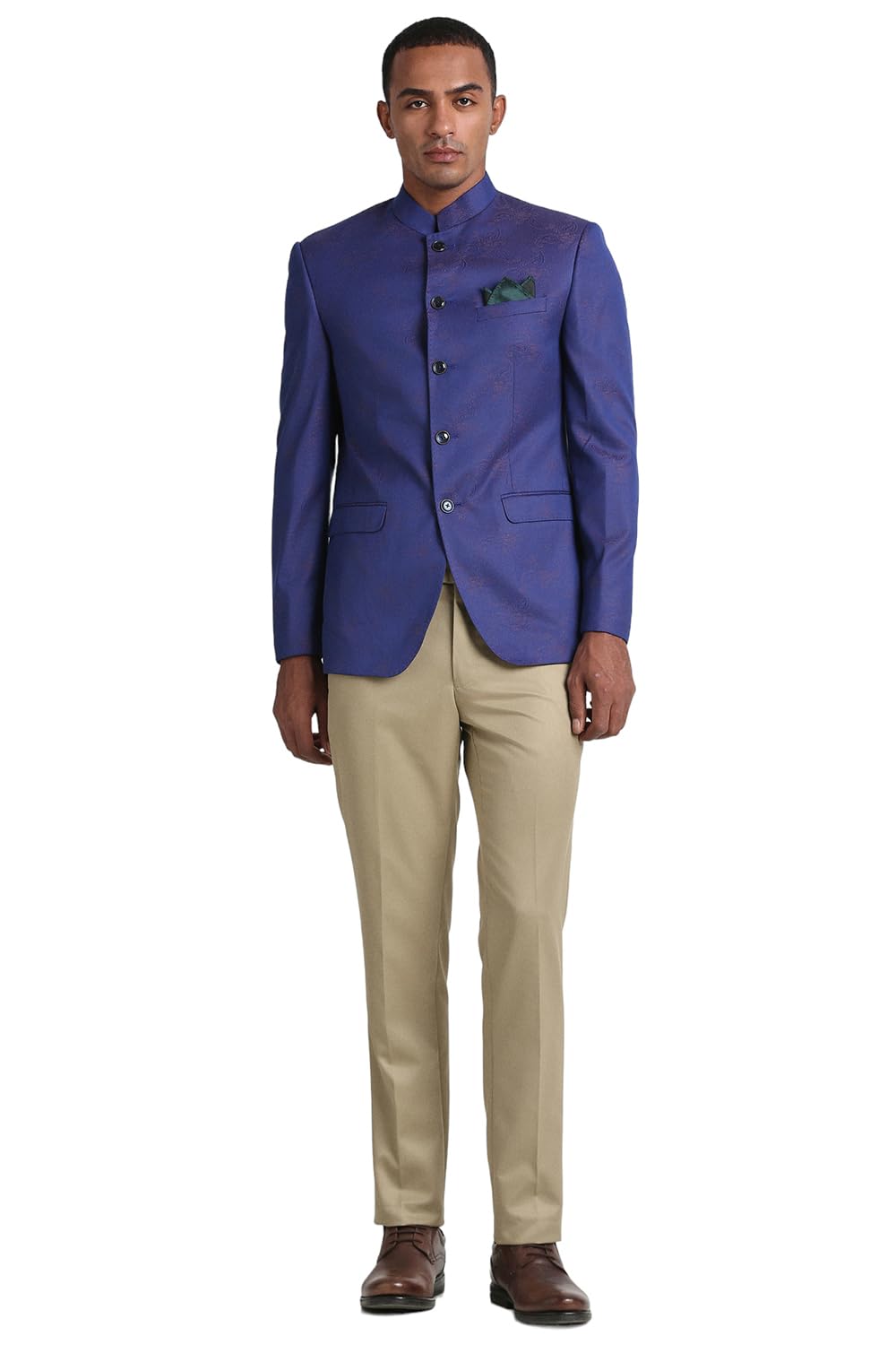 Men's Polyester Blend Two Piece Suit-image-43