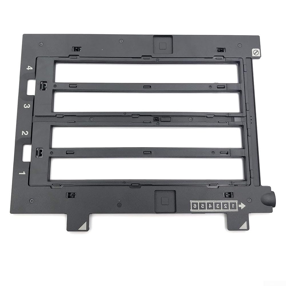 Supporto per striscia di pellicola da 35 mm per V700 PHOTO, V750 PRO, V800, V850, 4990, per GT-X900 e per scanner GT-X970 - guida per diapositive foto negative/positive in ABS (senza vetro)