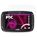 Produktbild atFoliX Glasfolie kompatibel mit Tomtom Rider 42 Panzerfolie, 9H Hybrid-Glass FX Schutzpanzer Folie