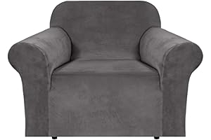 H.VERSAILTEX Stretch Velvet Armchair Slipcover