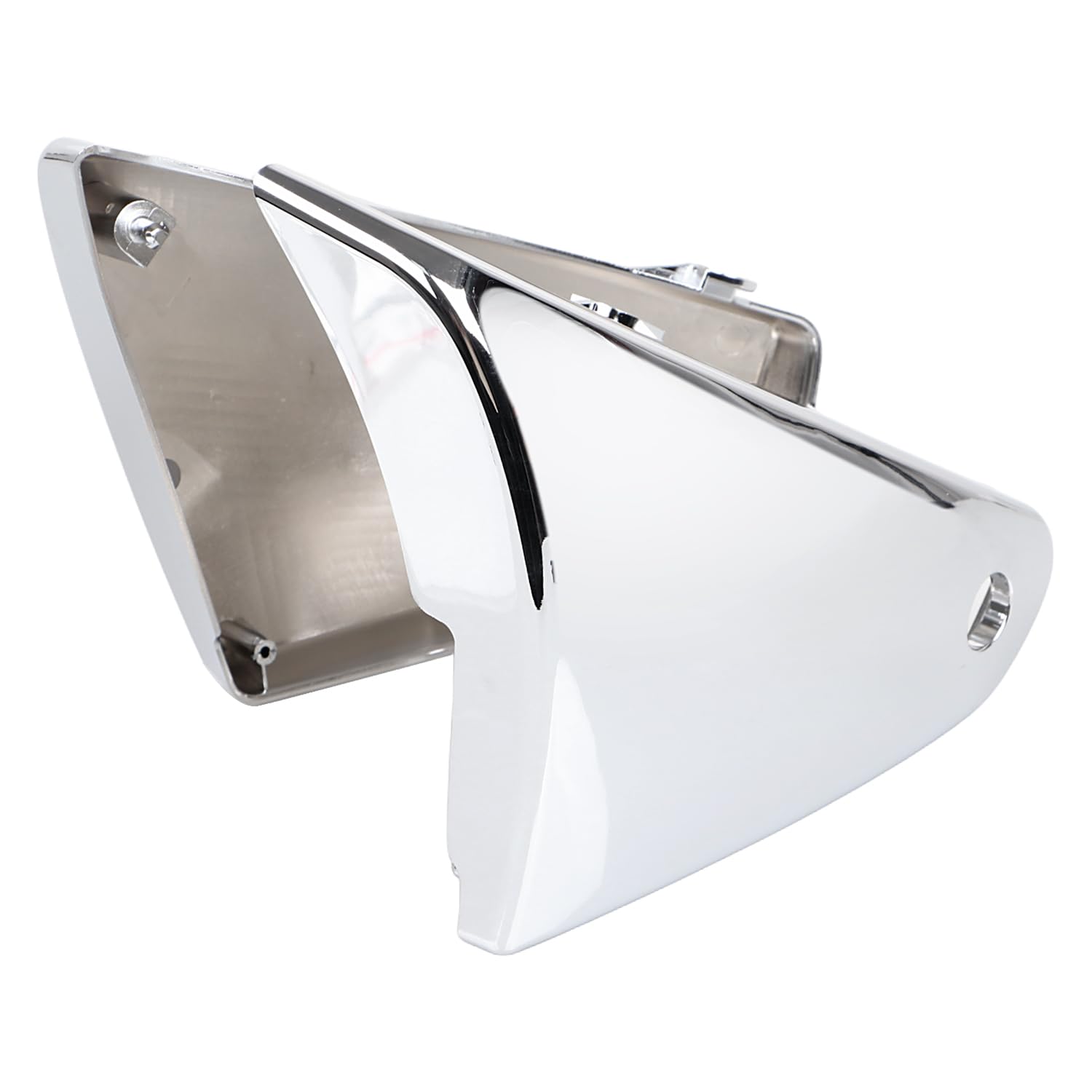 Coperchi laterali della batteria Chrome per K-awasaki Vulcan 900 VN900 Classic Custom 2006-2020