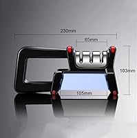 Vista 6 de BioNyt Knife Sharpener, Professional Knife Sharpening Rods to Sharpen Your Knives, Handheld Manual Knife Sharpeners for Kitchen Knives sharpener