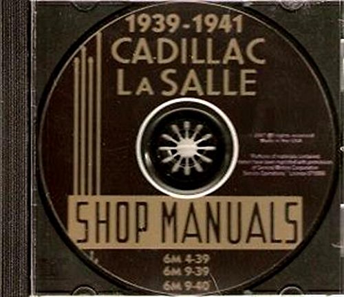 1939 Cadillac LaSalle Factory Style Shop Manual, Detroit Iron Reprint