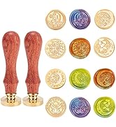 Amazon.co.jp: SUPERDANT 25mmシーリングスタンプセット 6種類の月