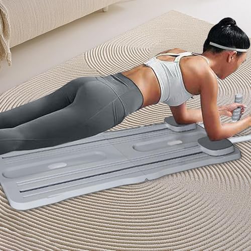 Pilates Reformer Board - Home Pilates Board, Pilates Board Glijplank Abs Machine | Abs Machine Pilates Hervormer Set Oefenapparatuur - Afbeelding 3