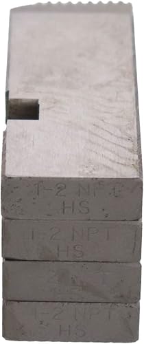 Miniatura 5 de Steel Dragon Tools 47770 1 pulgada a 2 pulgadas de alta velocidad de la máquina roscadora de tubos NPT diestros ajuste RIDGID 811A 815A