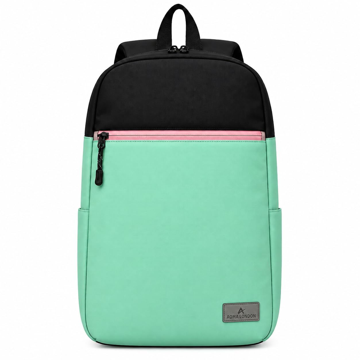 casual backpack for men & women | lightweight water-resistant laptop backpack | stylish college, school, office & travel backpack with front zip pocket