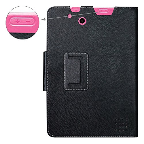 Mama Mouth 10000738-1 Rca 10 Viking Pro/Viking Ii/Cambio W101 V2 Case,Mama Mouth Pu Leather Folio Stand Cover For 10 Inch Rca 10 Viking Pro/Viking Ii/Cambio W101 (V2) 10.1 Inch 2-In-1 Tablet,Black thumb #5