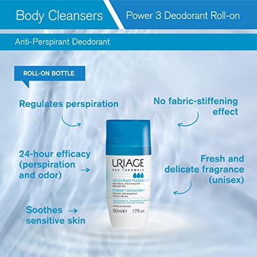 URIAGE Power 3 Clinical Strength Antiperspirant Deodorant 1.7 fl.oz