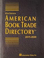 American Book Trade Directory 2019-2020 157387552X Book Cover