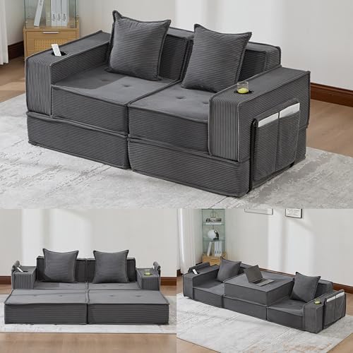 Sofá convertible de 2 plazas sofá cama
