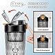 flintronic Elektrischer Eiweiß Shaker, 650ML Elektrischer Protein Shaker, Automatischer Protein Mixer, USB C Wiederaufladbare Eiweiß Mixer, Shaker Cups für Proteinshakes Mahlzeitenersatz- BPA-Frei