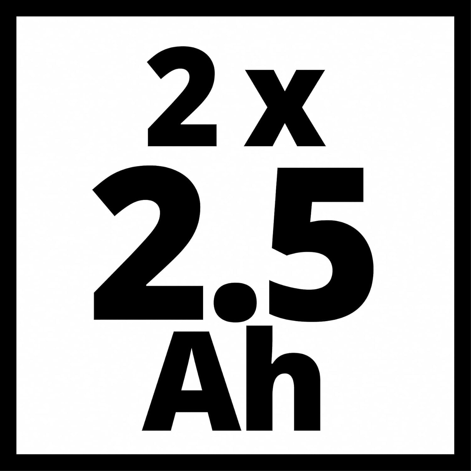 2 Pezzi BATTERIA ORIGINALE 18V 2,5 Ah 720W Twinpack EINHELL POWER - Foto 6