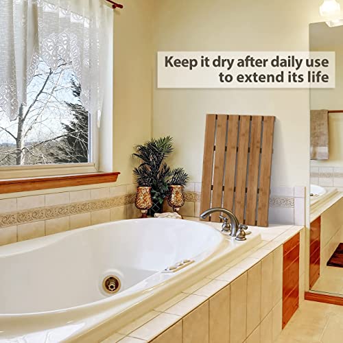 Bamboo-Wooden-Bath-Floor-Mat-for-Luxury-Shower-Non-Slip-Bathroom-Waterproof-Carpet-for-Indoor-or-Outdoor-Use-Walnut