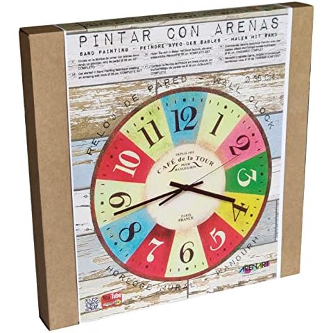 Arenart Reloj Café de la Tour con Arenas de Colores Cover