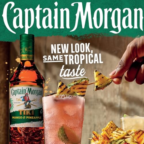 Rhum Tiki Saveur Mangue Et Ananas Captain Morgan La Bouteille De 70 Cl - vue 4