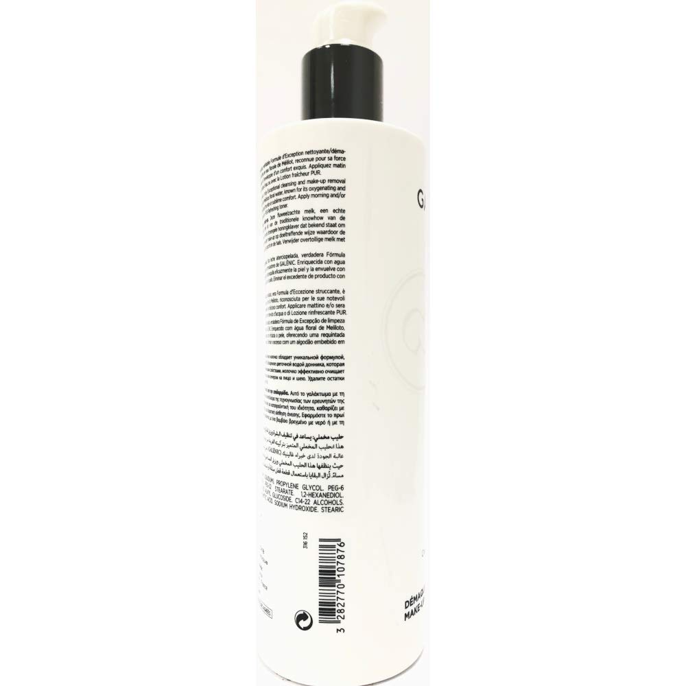 Galenic Galenic Pur Lait Desmaquillant 400 ml - 400 ml