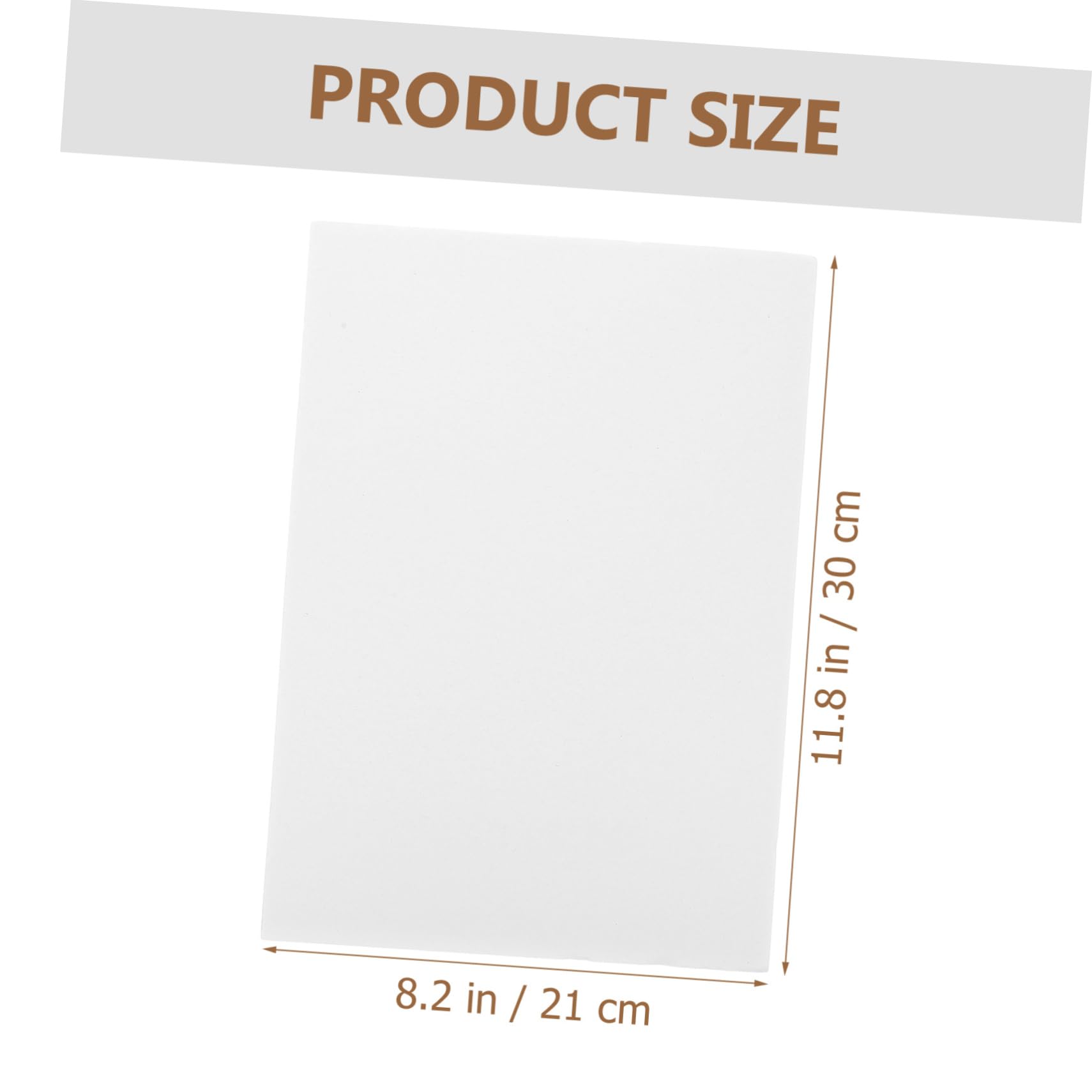HOMSFOU 2 Sätze Leere Schaumstoffplatte Schaumwand Handwerk Leere Plakatwand Schaumstoffplatten Für Projekte Schaumunterlagen Bretter Bastelschaum Weiß Papier 10 Stück * 2