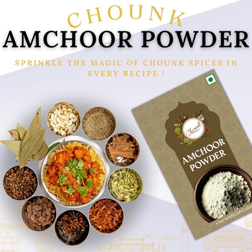 Image of Chounk Natural amchur powder 100gm | Dry Mango Powders with No Added Flavors & No Preservatives | Aam Powder | Amchoor Powder Masala