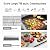 2 in 1 Propane Griddle Grill Combo 38200 BTU, 4-Burner Propane Gas BBQ Grill with 2 Foldable Side Table for Outdoor Cooking Camping Patio Backyard (propane+griddle)