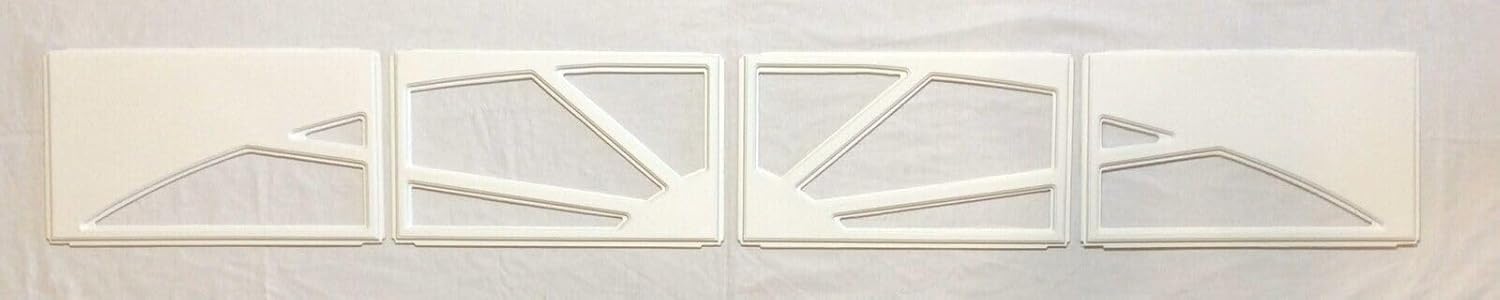 4 Clopay Full Sunset Replacement Decorative Inserts for