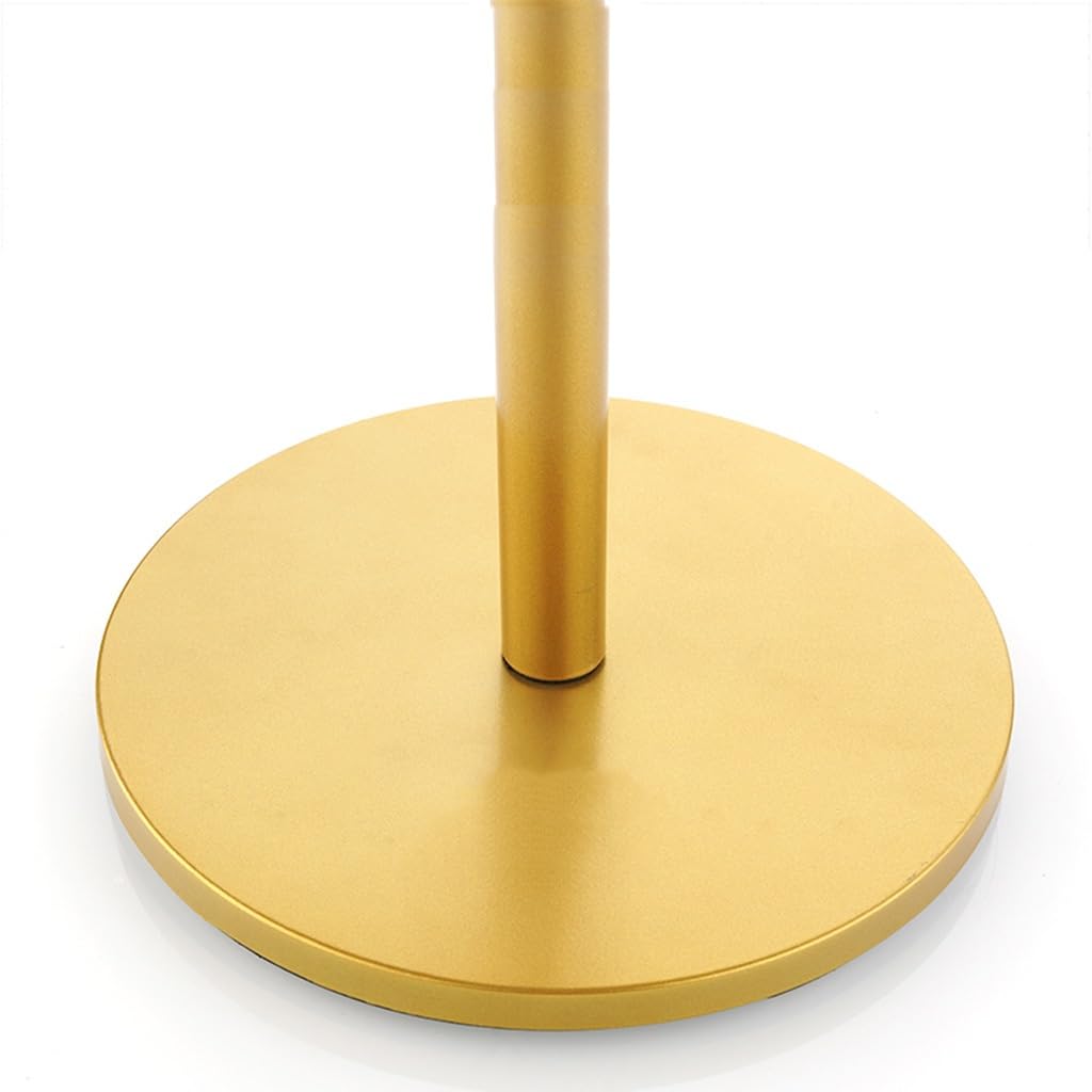 Soporte para letreros con Pedestal Ajustable Plateado - Expositor de menús A2 Resistente con Base Redonda para Bodas y promociones comerciales, avisos y anuncios.