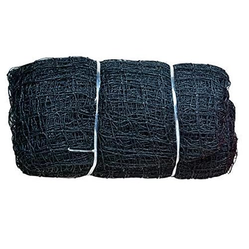 Image of EasyShoppingBazaar Bird Net /Pigeon Net /Anti Bird Net UV Stabilized HDPE (with Clips & Tying Ropes) - Black - 3 x 40 Ft