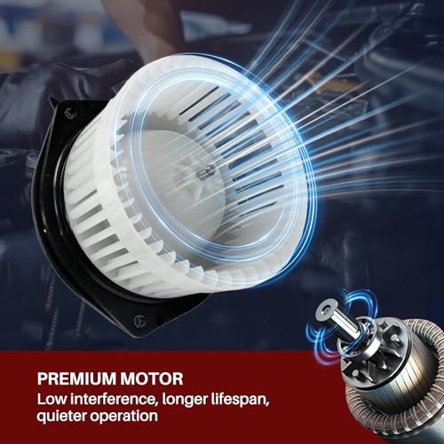 Image of 700110 Front AC Heater Blower Motor Fan Fit for Buick Lesabre for Cadillac DeVille 2002-2005, Seville 2003-2004, for Oldsmobile Aurora 2002-2003, for Pontiac Bonneville 2002-2005