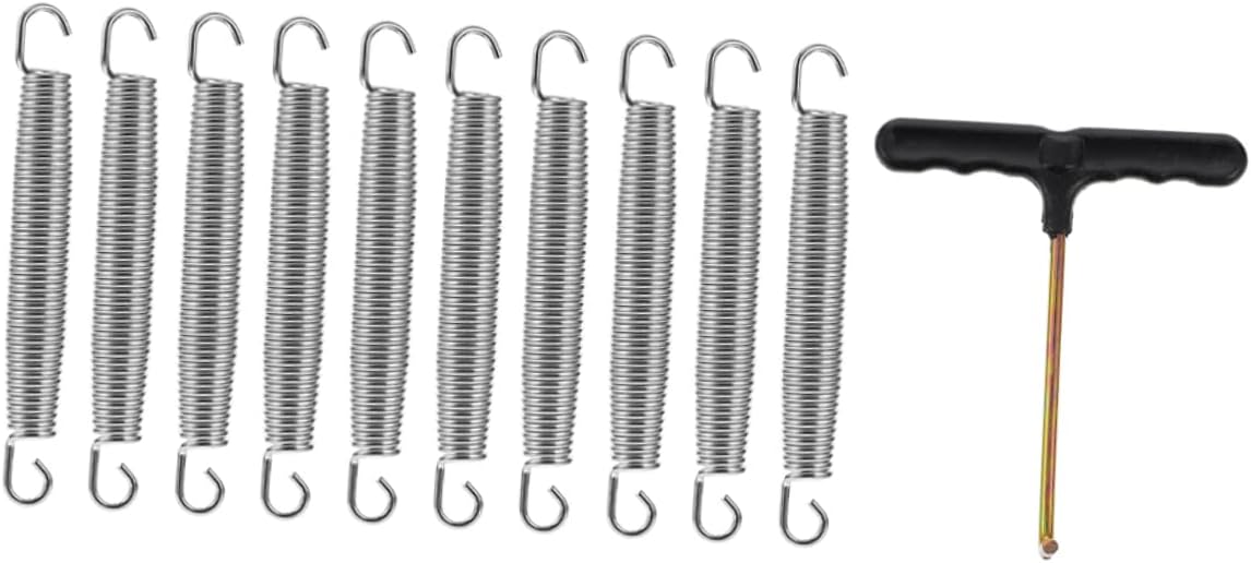 Compressed Spring Compression Springs Trampoline Parts Springs Sturdy Spring Sprung Pro Tools Trampoline