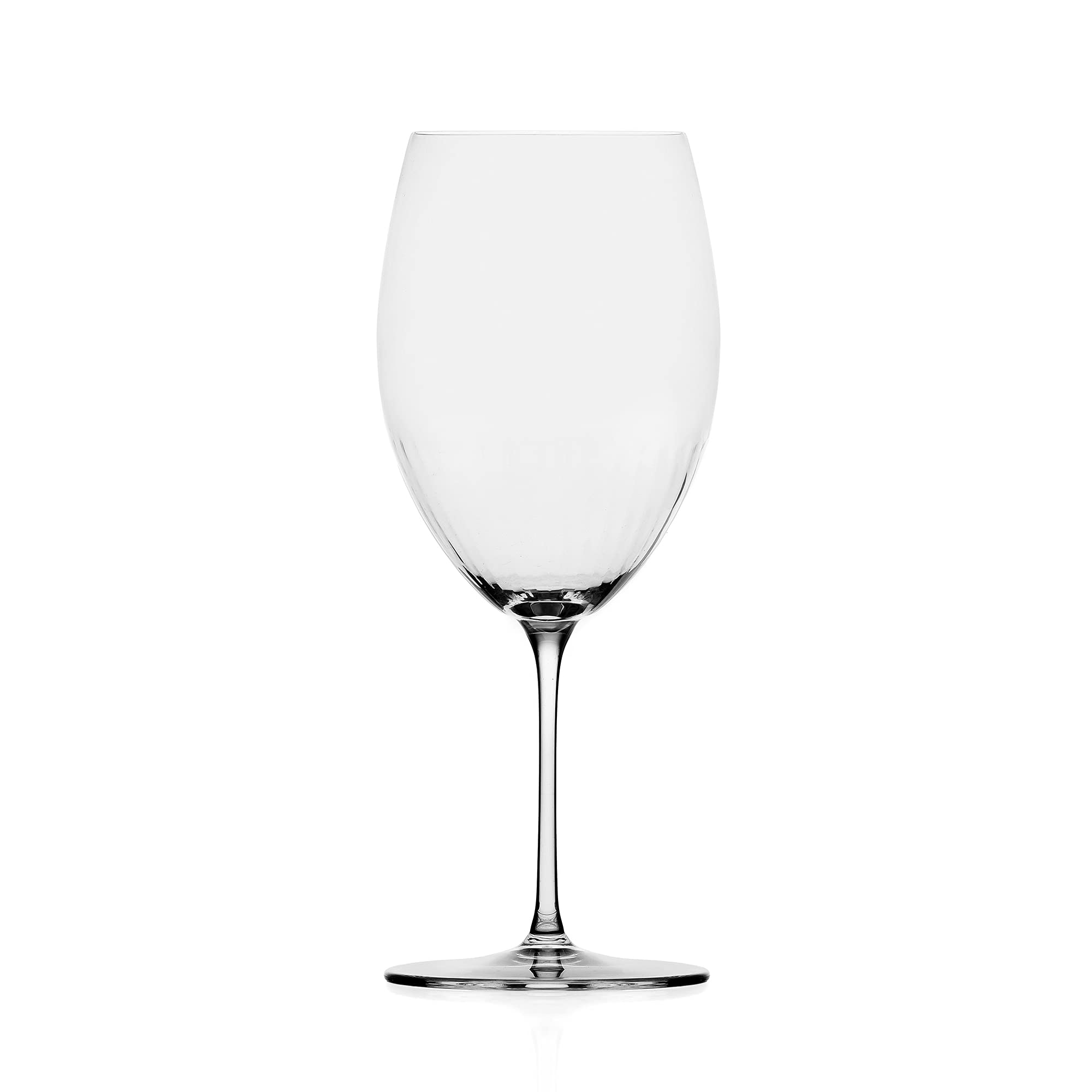 Ichendorf Milano Set di 2 Calici Cabernet Ottico | Collezione Solisti | 67 cl | Crystal | Soffiato a Bocca e Lavorato a Mano