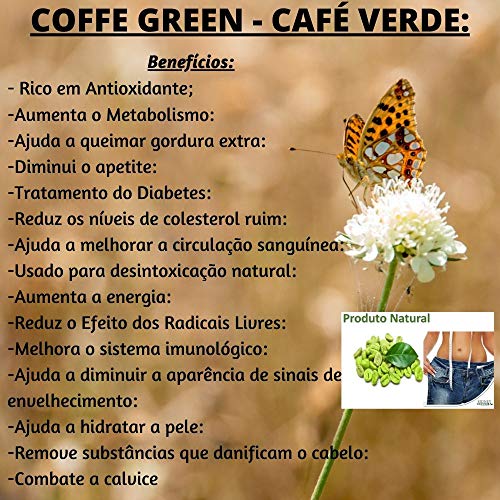 Café verde em capsulas emagrece e seca a barriga