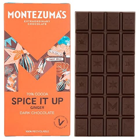 Montezuma's Dark Chocolate with Ginger Cover