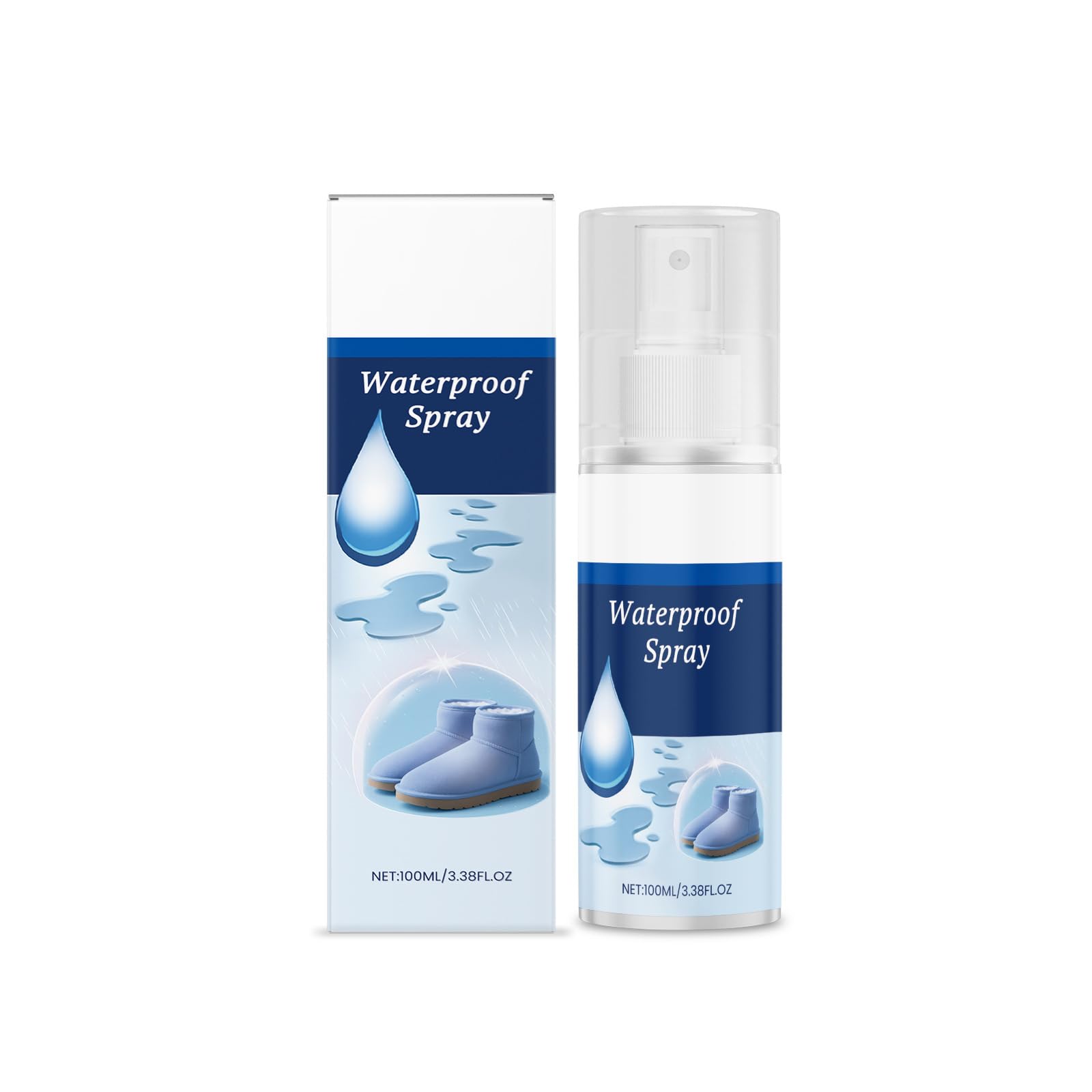 Waterproof Spray,Outing Fishing Camping Fabric Protector,Waterproof Spray Long-Lasting & Fast Drying Rain & Stain Protector