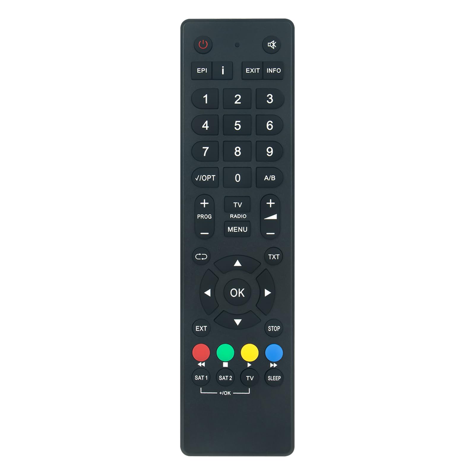 VINABTYNew 103TS103 Remote Control Replacement for Orbitech Skysat 2S, Skysat 2T, Skysat 3S, Skysat 3T, Teledigi 2S, Teledigi 2T, Teledigi 3S, Teledigi 3T, Diginova 4 and CI 450 Receiver Remote