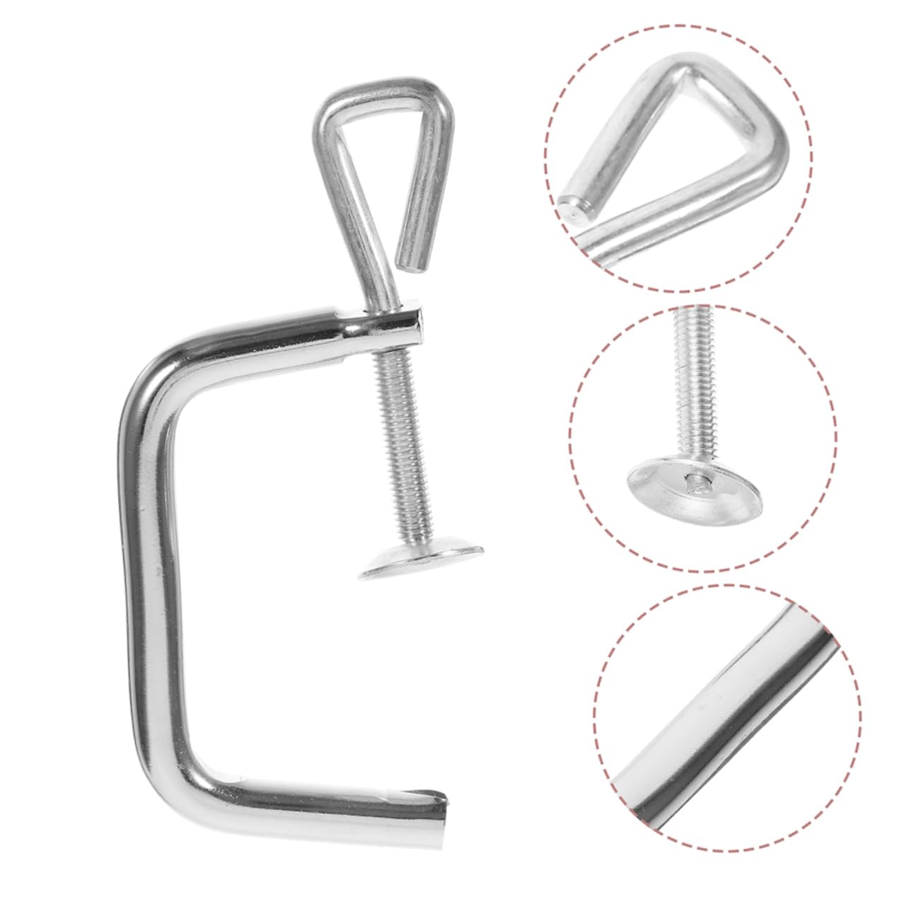 Clip de Fijación para Máquina de Fideos Manual 3 Piezas Hierro